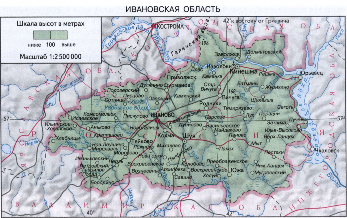 Географическое положение ивановской области: особенности и преимущества