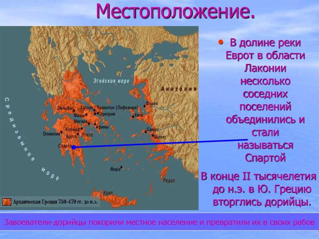 Природно-климатические  условия древней греции: географическое положение, занятия жителей