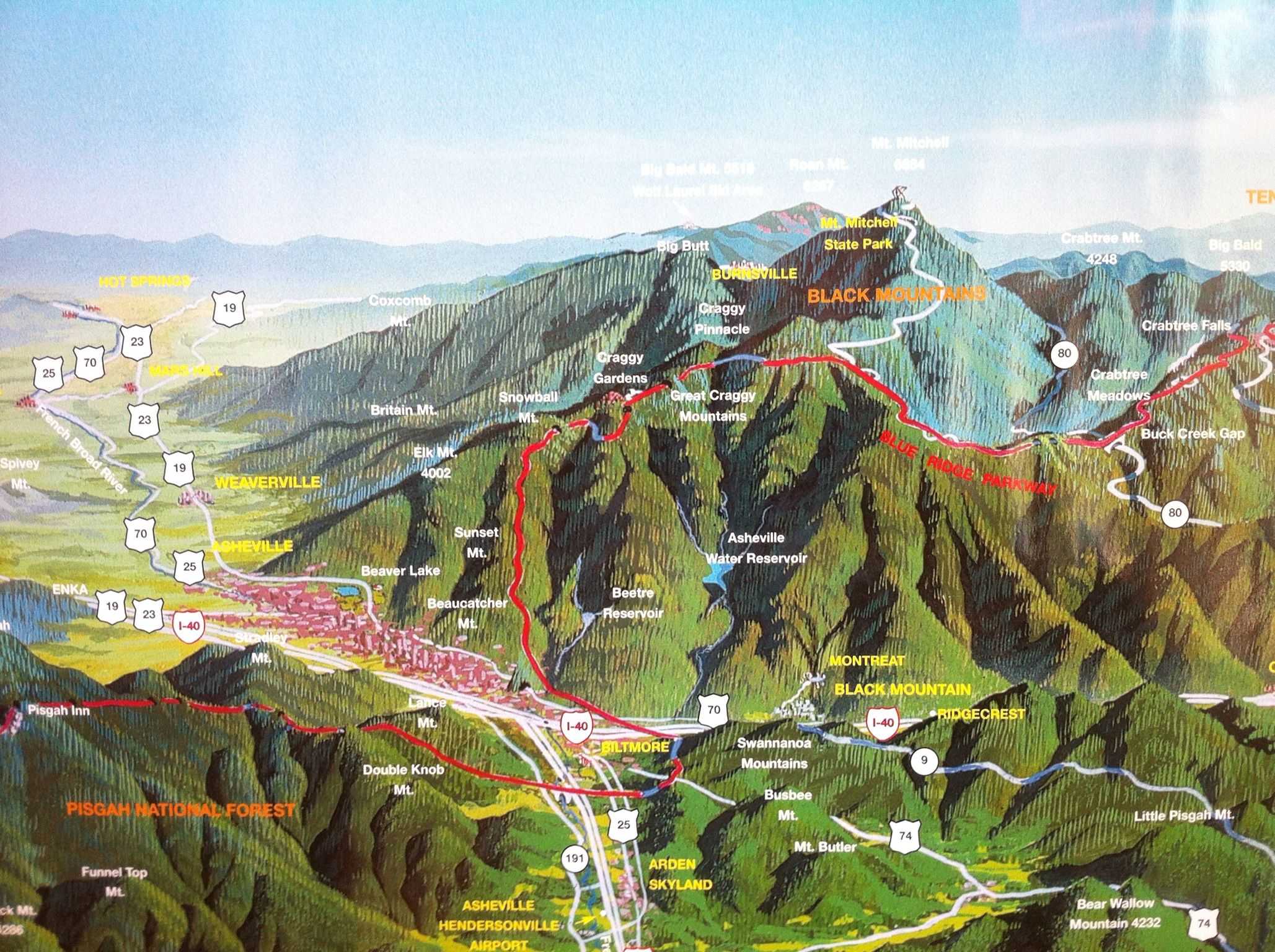 Mount mitchell