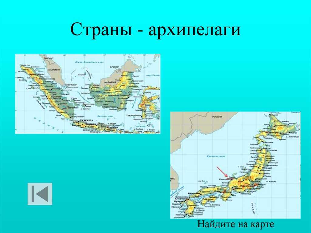Что такое архипелаг в географии?
