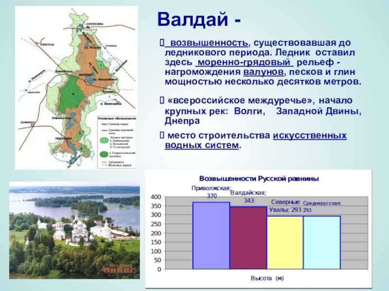 Валдайская возвышенность: особенности природной зоны и ее значимость