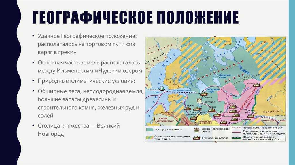 Какие особенности княжества. Географическое положение Новгородской земли в 12-13. Новгородская земля географическое местоположение. Новгородская Республика княжество географическое положение. Географическое положение новгородских земель на Руси.