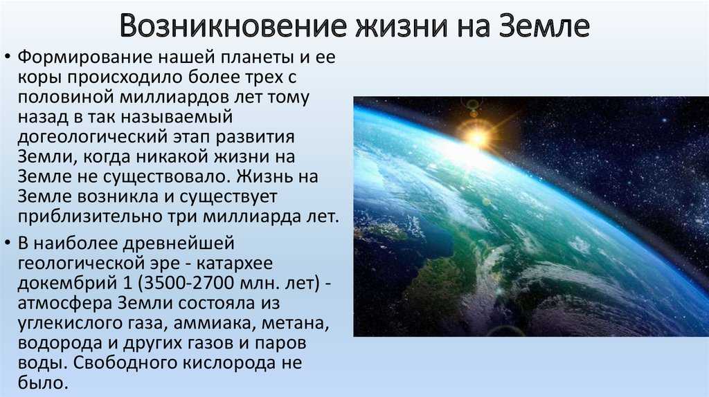 Происхождение жизни | эволюция | биология