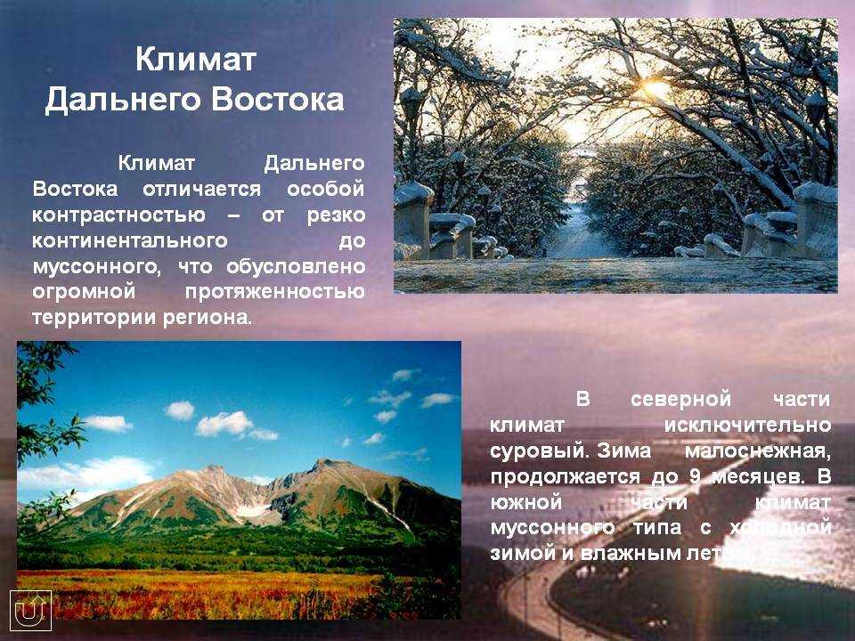§ 41. дальний восток — край контрастов