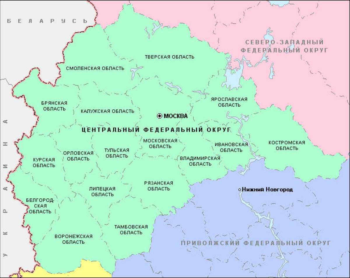 Географическое положение курской области кратко