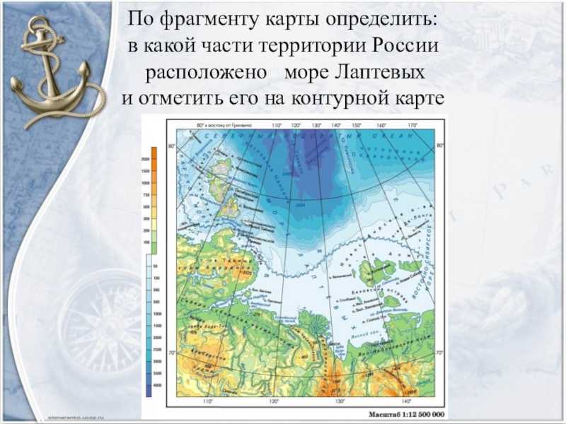 Береговая линия моря лаптевых изрезана или нет. море лаптевых