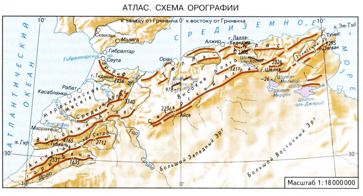 Ответы к §28 рельеф земной поверхности. горы суши. гдз к учебнику по географии 5 класс, летягин - страница 29