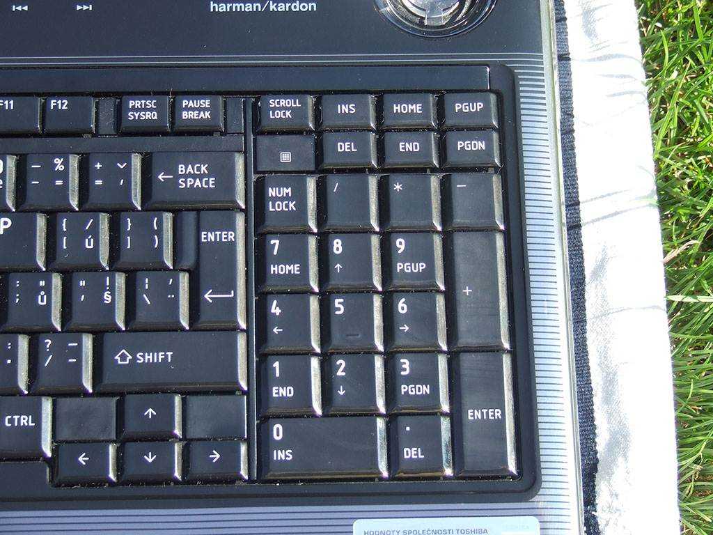 Что делать если нет numpad кнопок