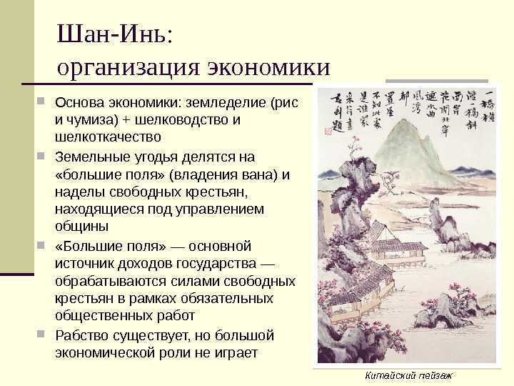 История китая