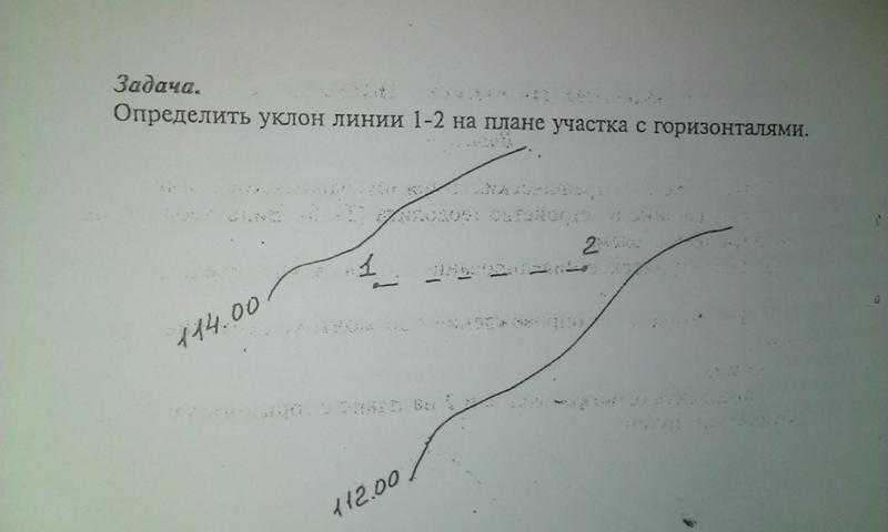 Как посчитать продольный уклон дороги?