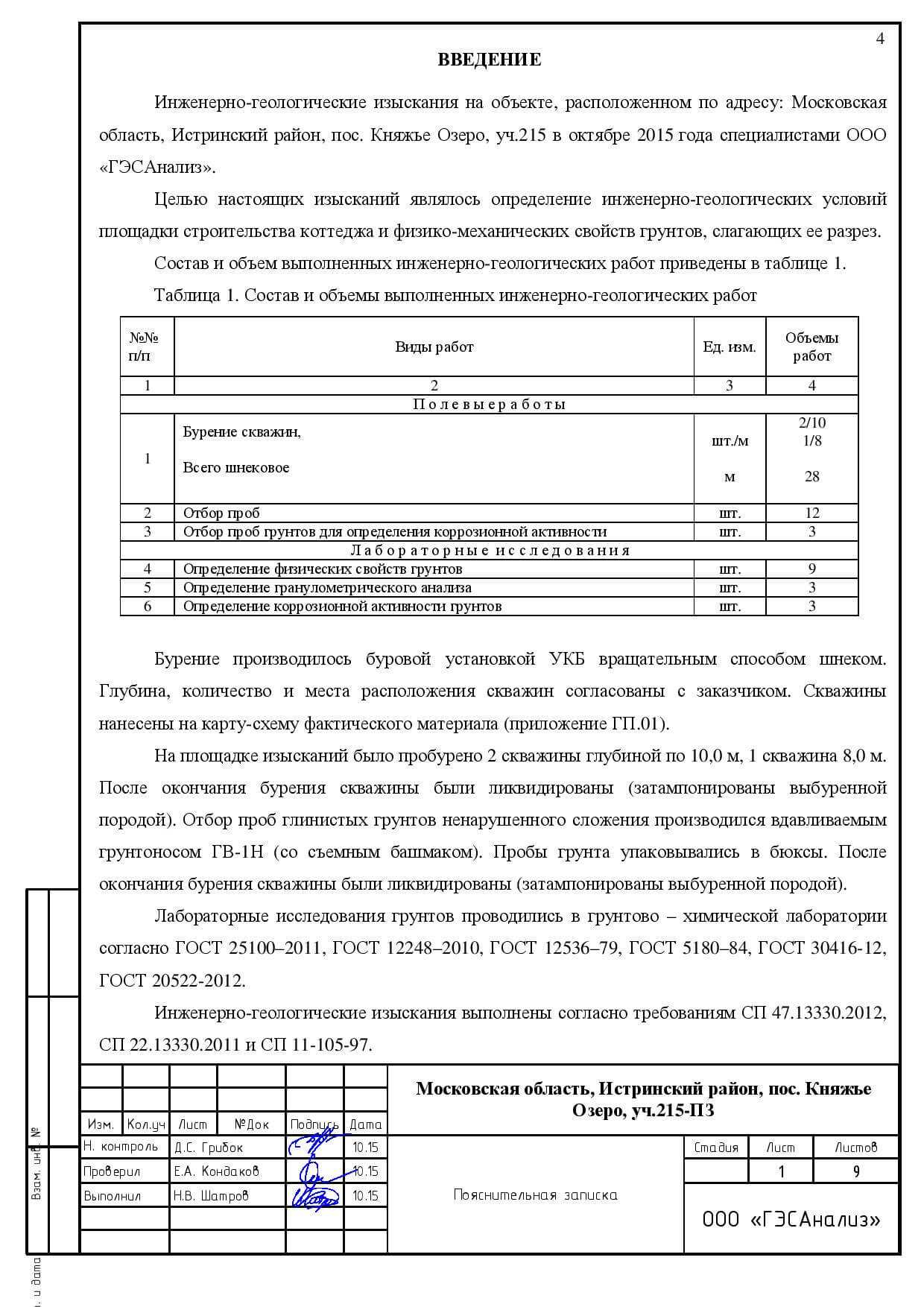 Отчет по геодезической практике для студентов 2023